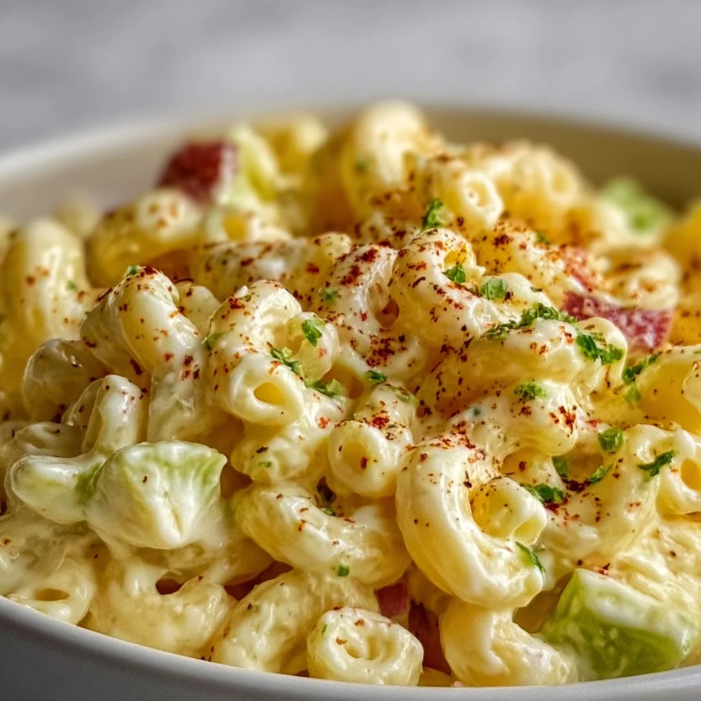 Classic Creamy Macaroni Salad