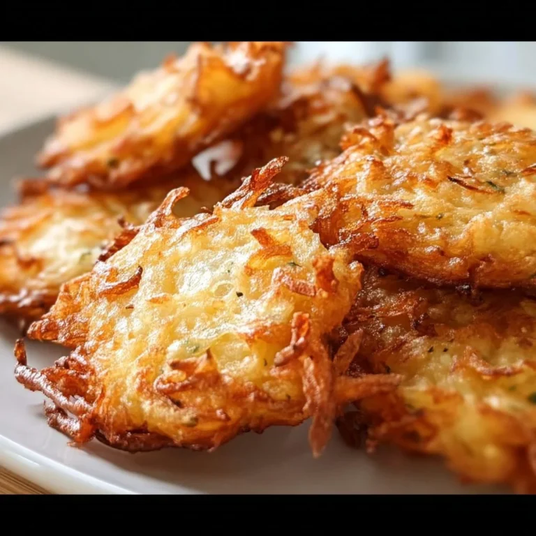 Crispy Amish onion fritters served on a plate with dipping sauce