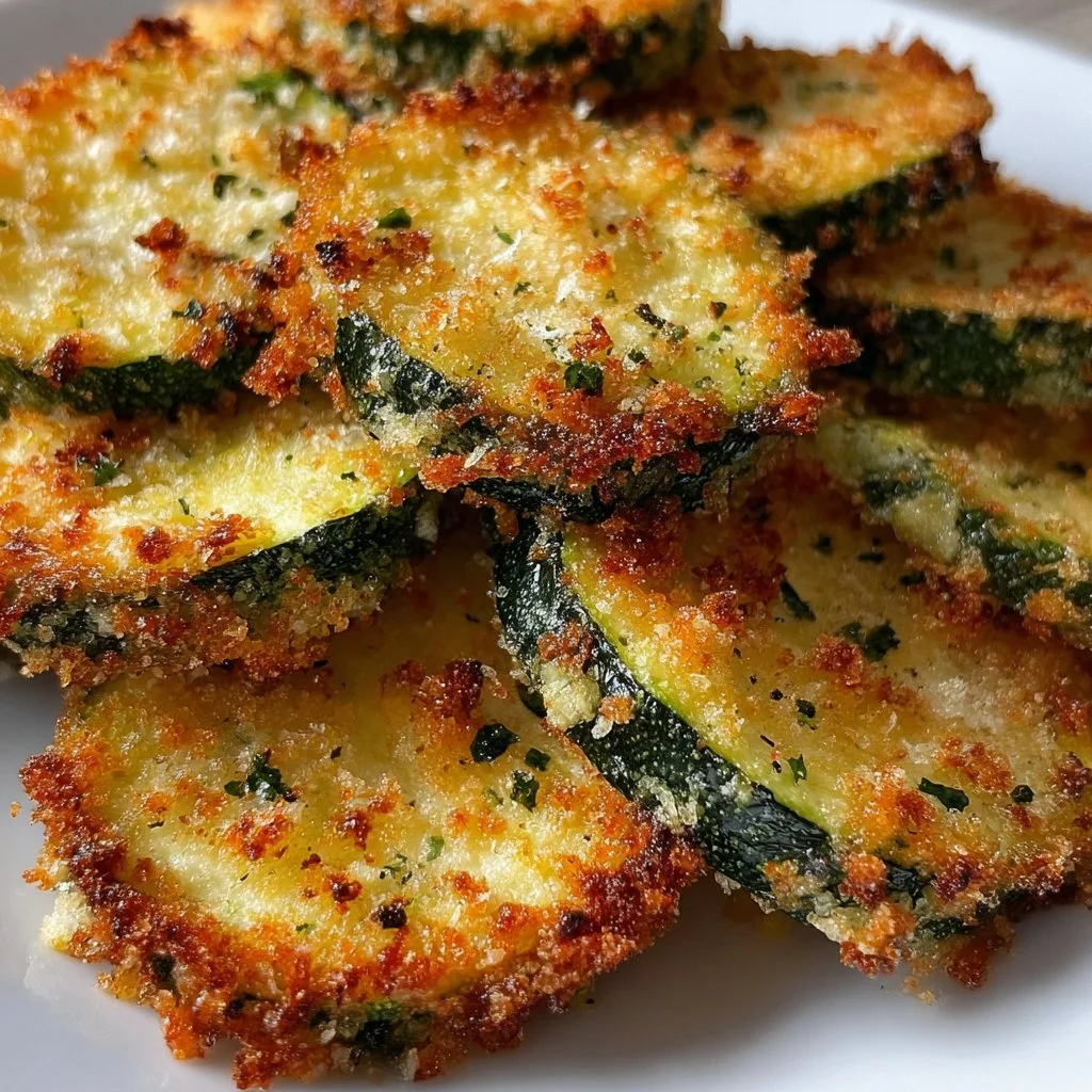 Crispy Baked Parmesan Zucchini