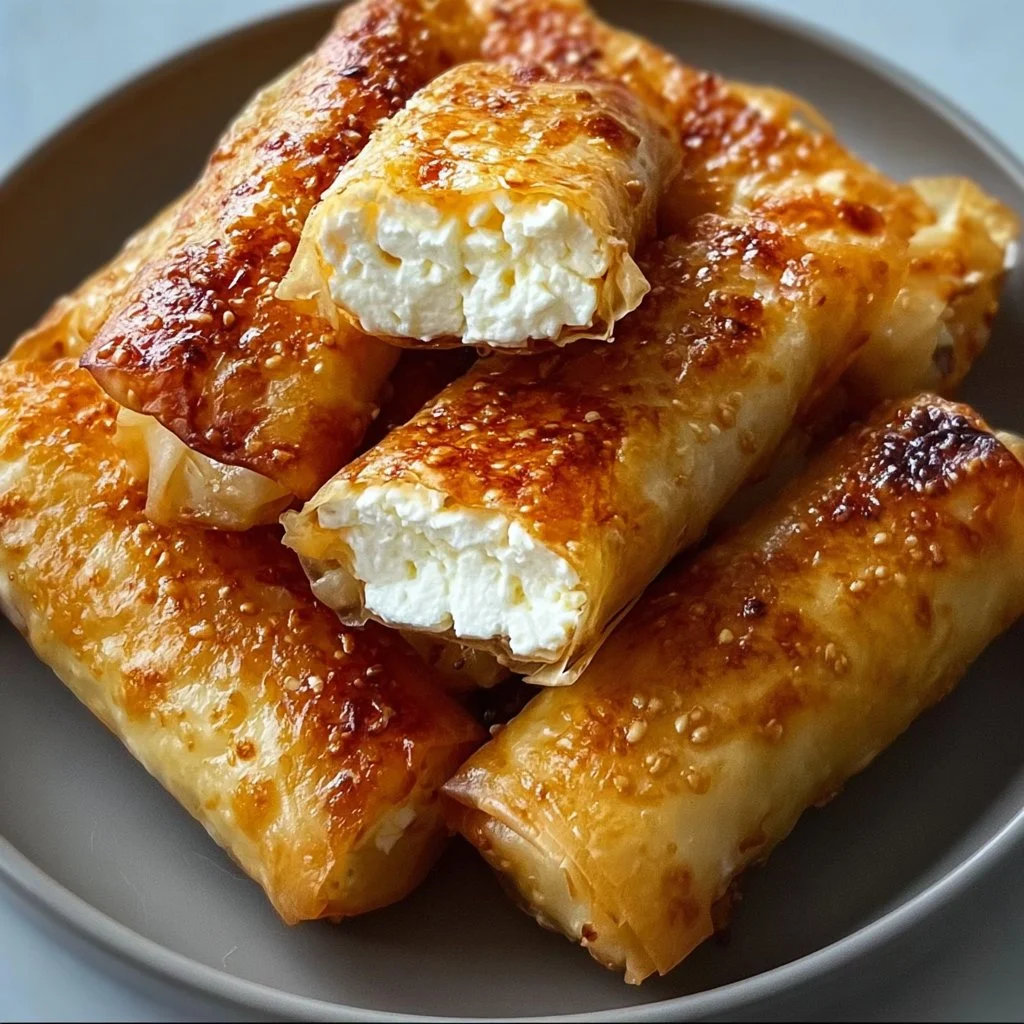Crispy Feta Rolls