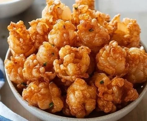 Crispy mini bloomin' onions served with buttermilk ranch dip