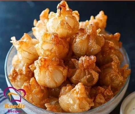 Crispy Mini Bloomin' Onions with Buttermilk Ranch Dip