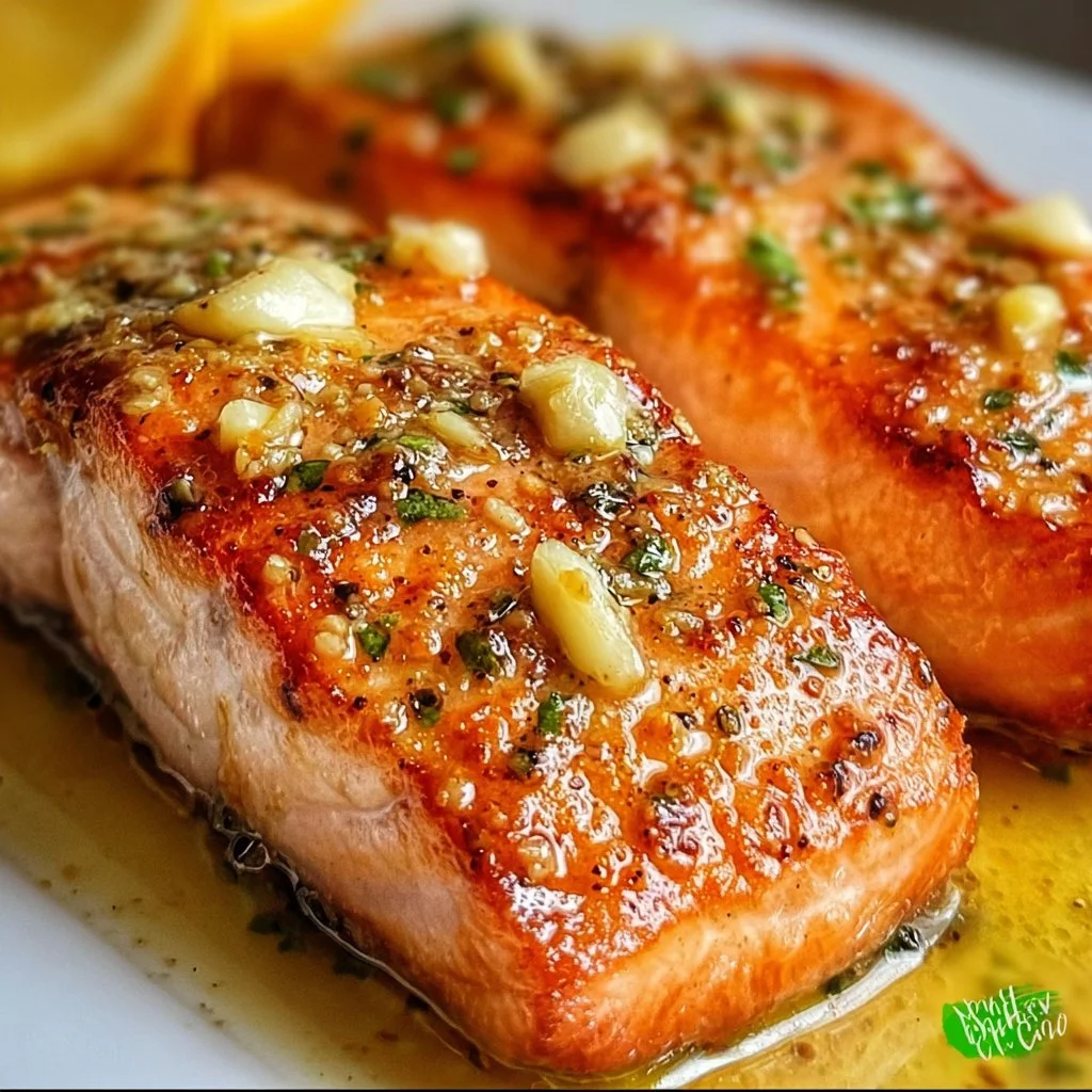 Delicious Pan Seared Salmon with Garlic Butter in 20 Minutes