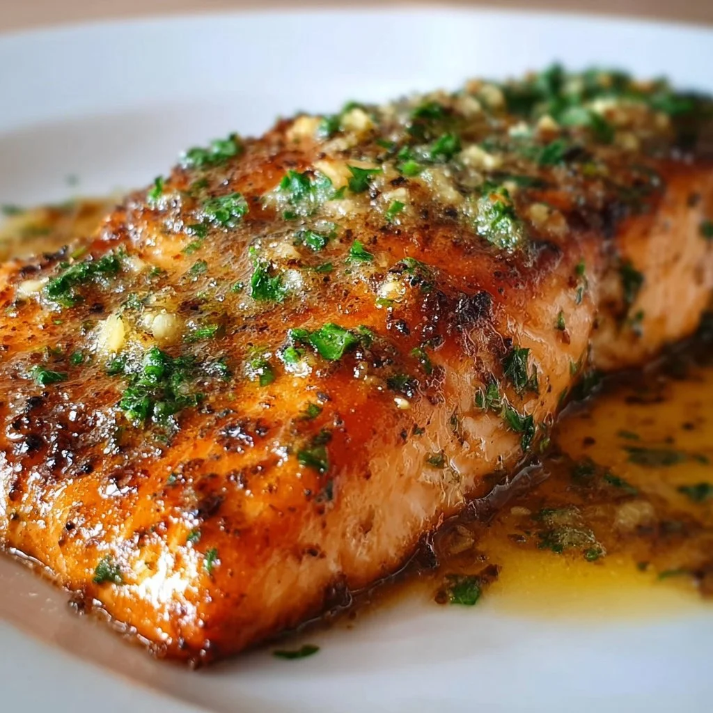 Easy 25-Minute Honey Garlic Butter Baked Salmon