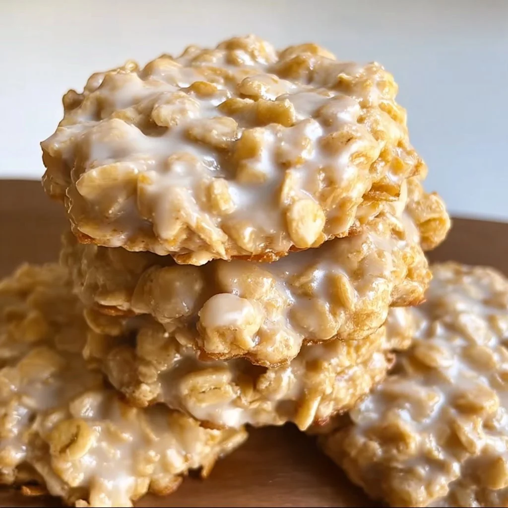 Easy Lemon Oatmeal No-Bake Cookies
