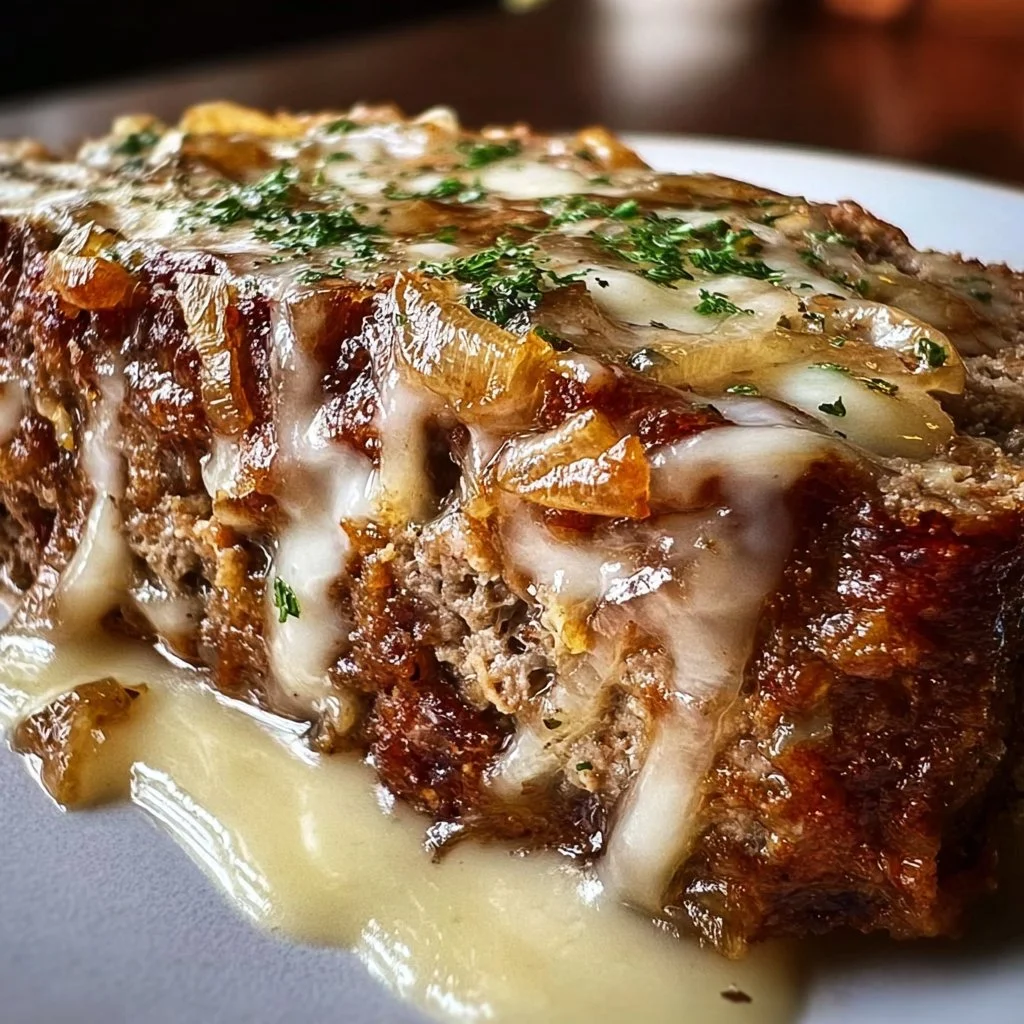 French Onion Meatloaf