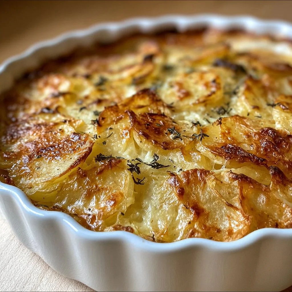 French Onion Potato Bake