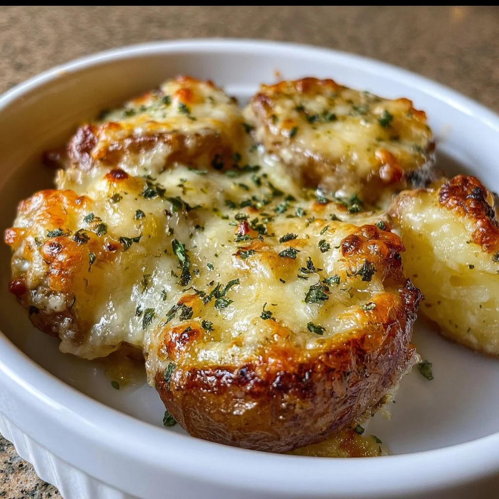 French Onion Potatoes – Cheesy, Savory & Perfect for Cozy Dinners!