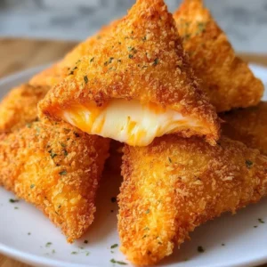 Fried cheese-stuffed Doritos served in a bowl as a tasty snack.