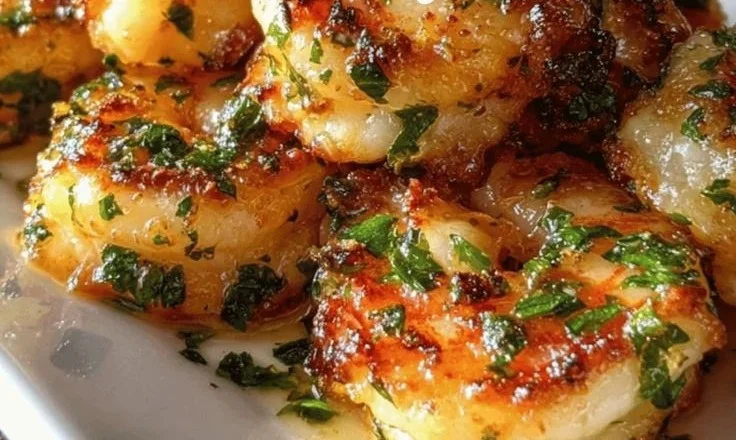 Garlic Parmesan Roasted Shrimp