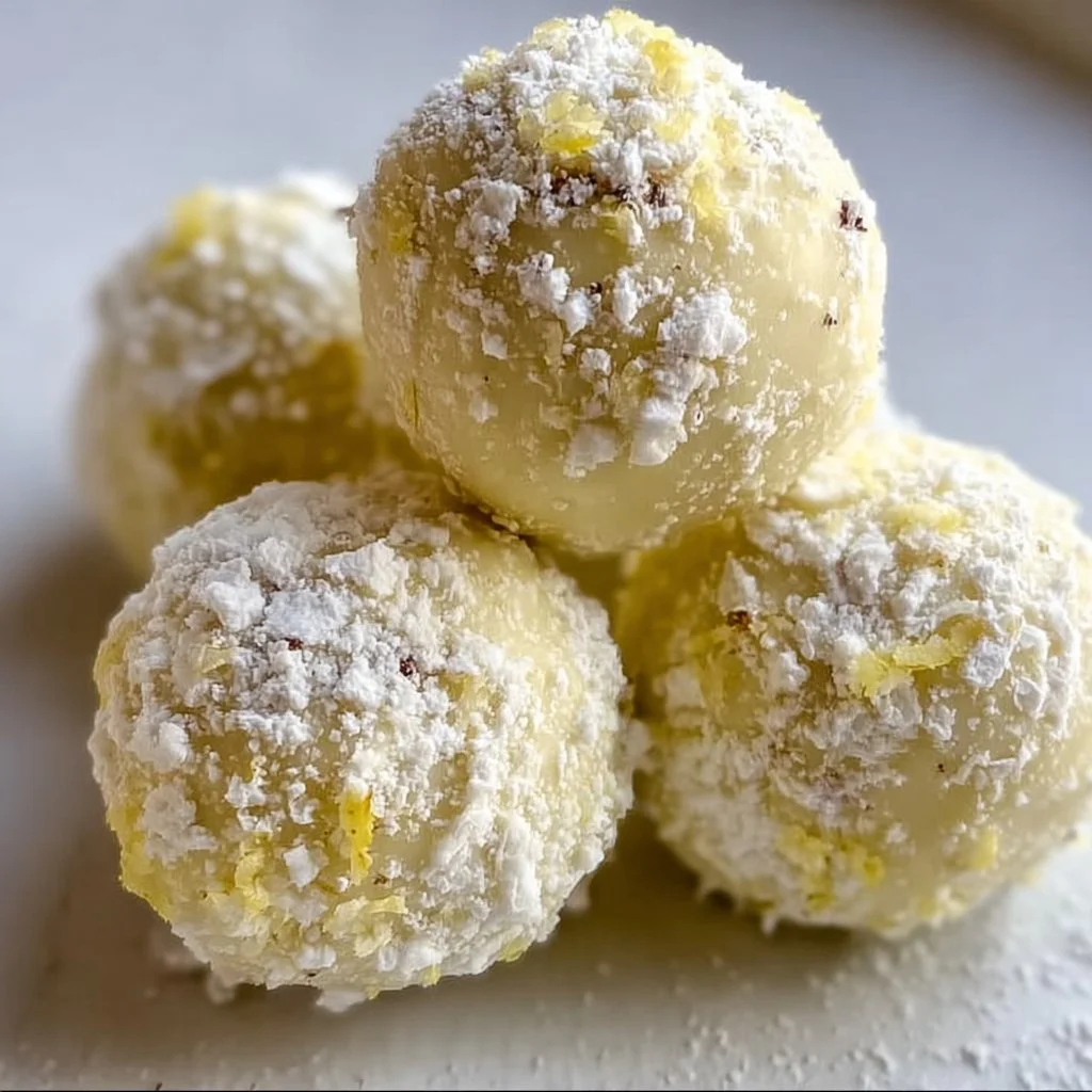 Lemon Truffles