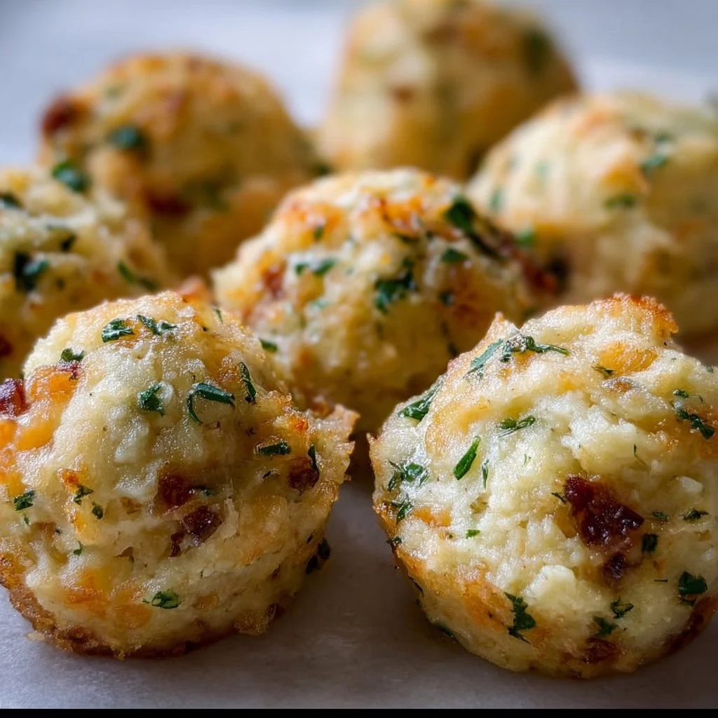 Loaded Mashed Potato Bites