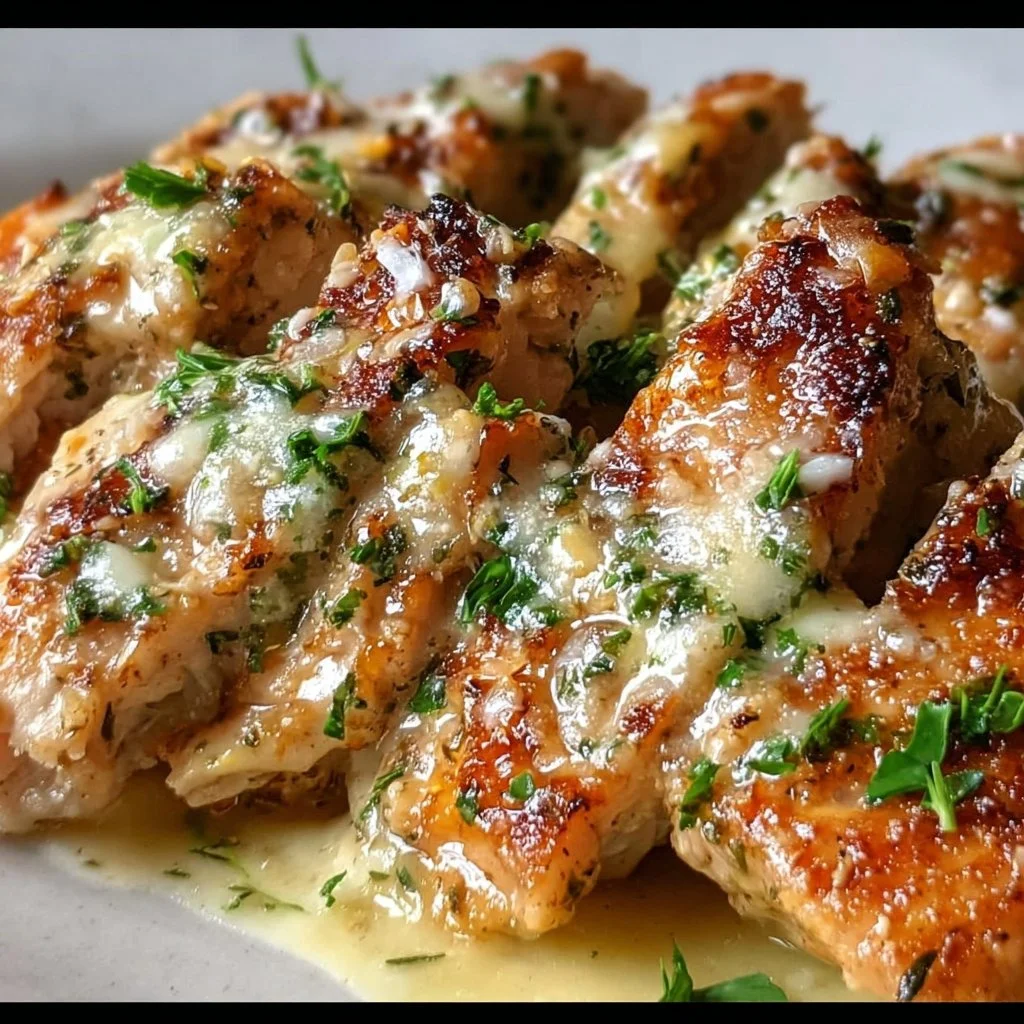 Melt-In-Your-Mouth Caesar Chicken