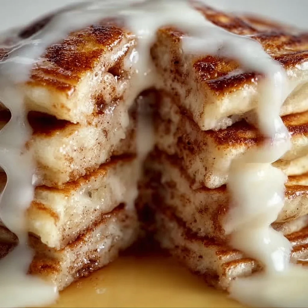 Nancy’s Cinnamon Roll Pancakes