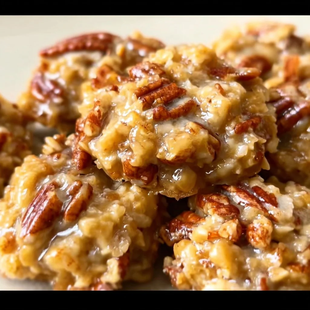 No-Bake Coconut Pecan Praline Cookies: A Sweet, Easy Treat for Every Occasion