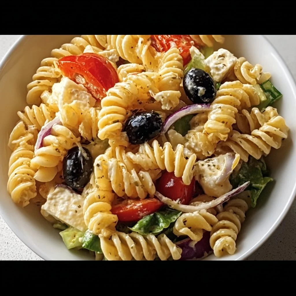 Olive Garden Inspired Pasta Salad