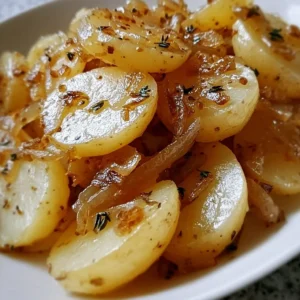 Savory slow cooker potatoes with Lipton onion soup for a delicious meal