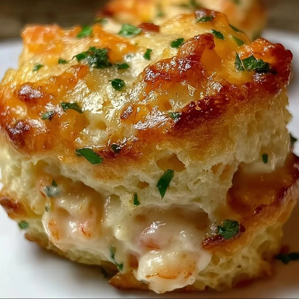 Shrimp Crab Biscuit Melts