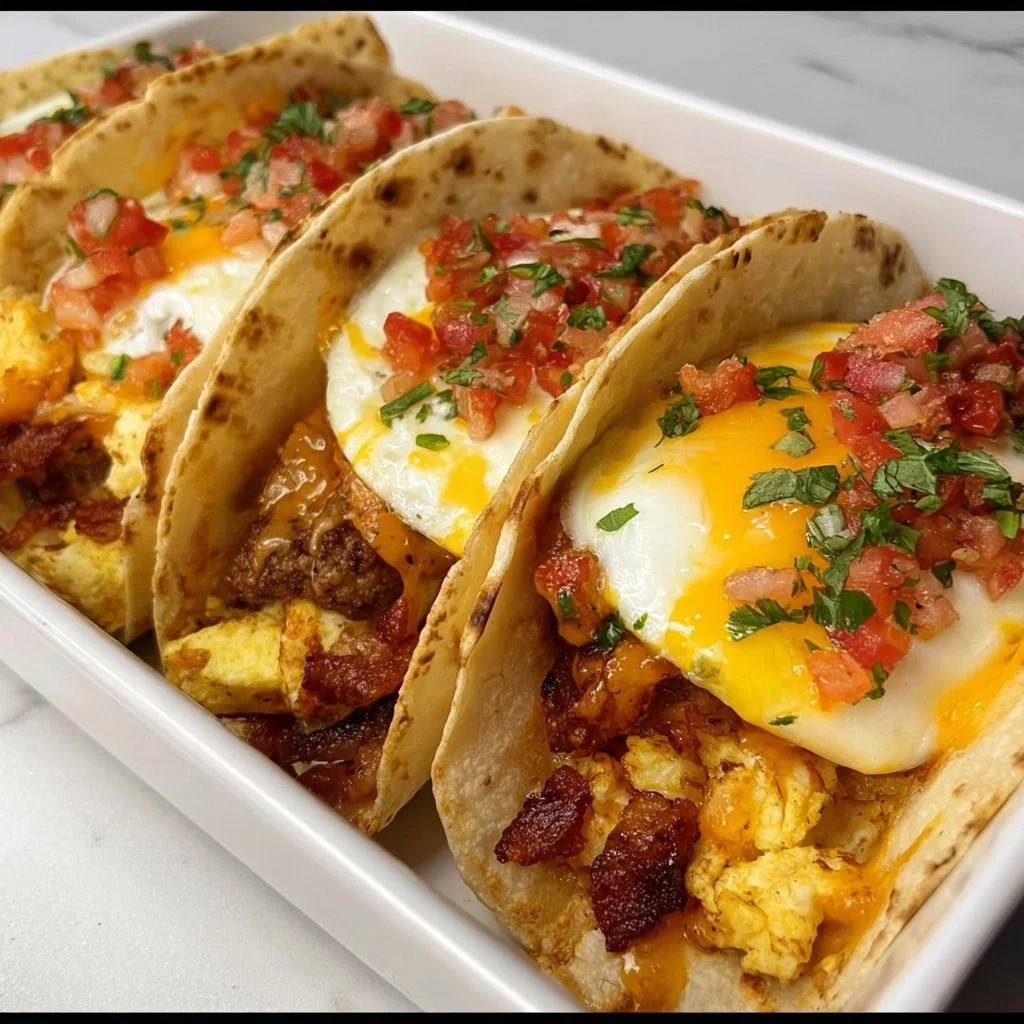 Tasty Baked Breakfast Tacos | Easy & Delicious Morning Treat