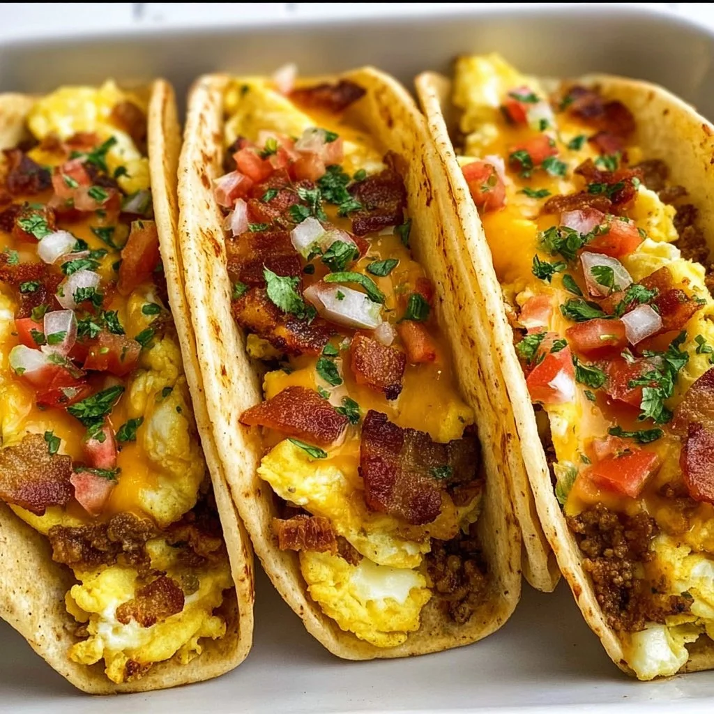 Tasty Baked Breakfast Tacos | Easy & Delicious Morning Treat