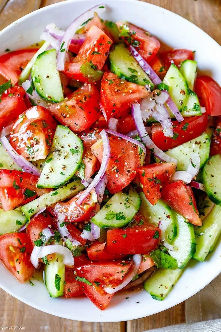 Tomato Cucumber Salad