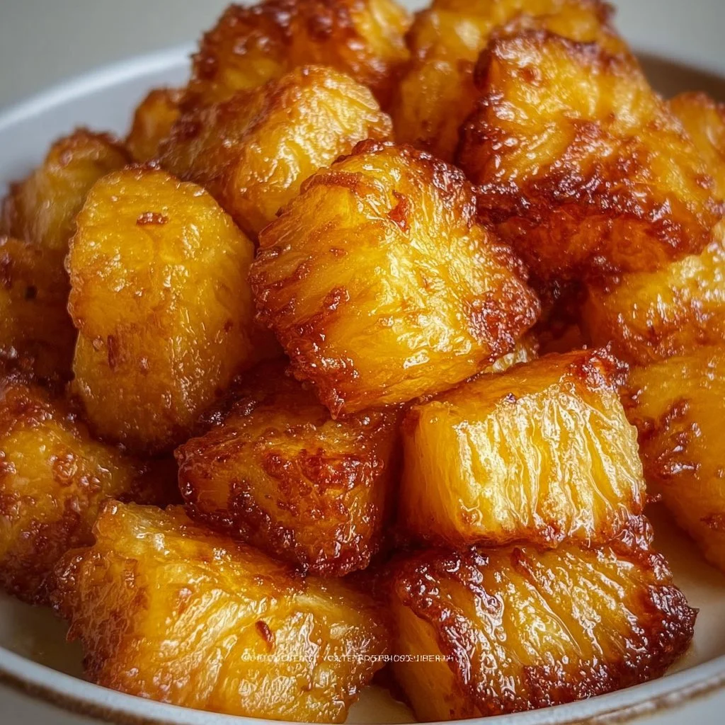 Air Fryer Pineapple Chunks

