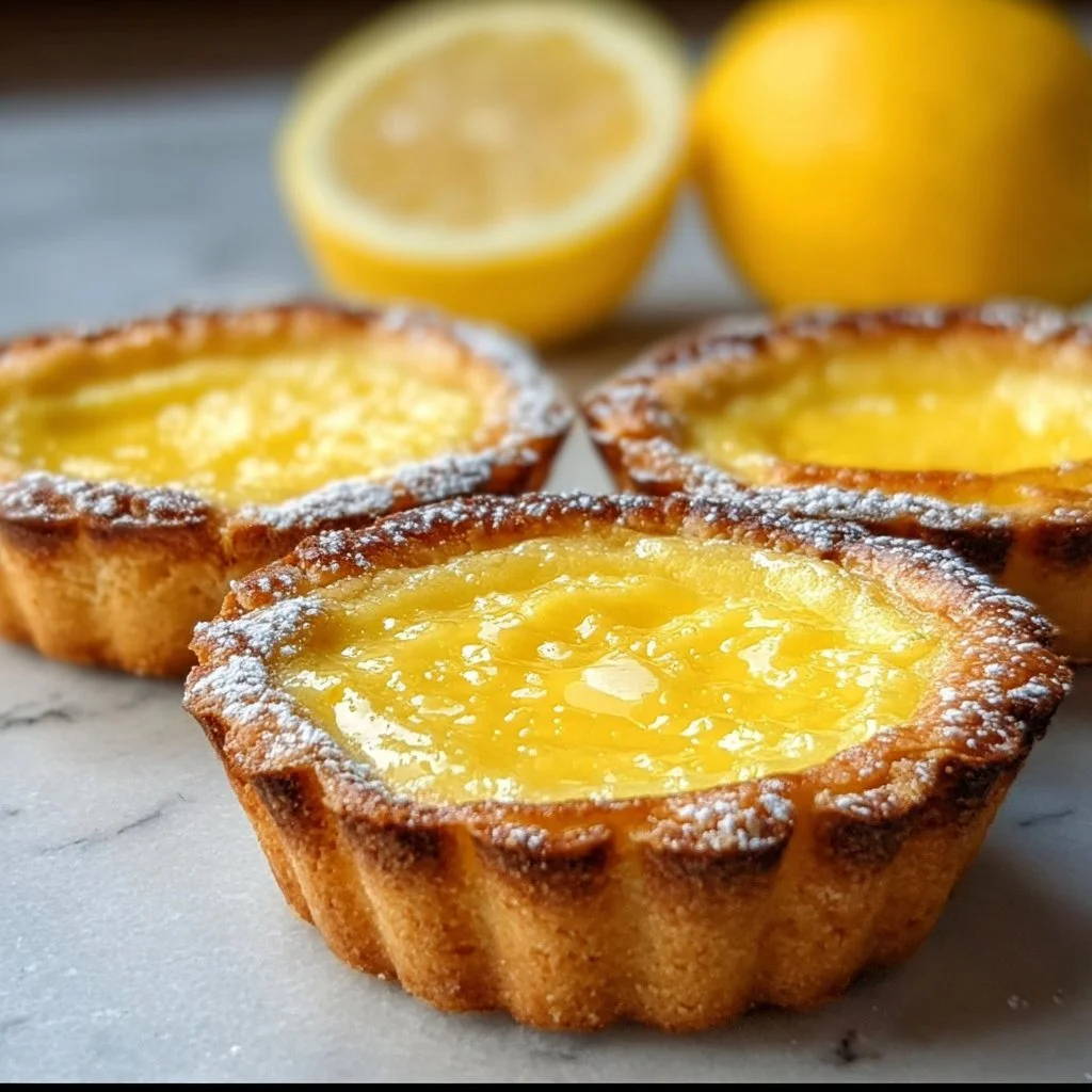 Baby Lemon Impossible Pies
