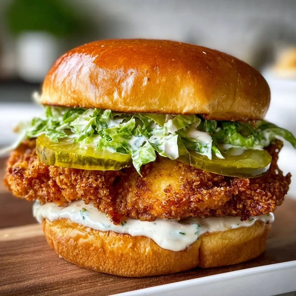 Crispy Dill Chicken Sandwich