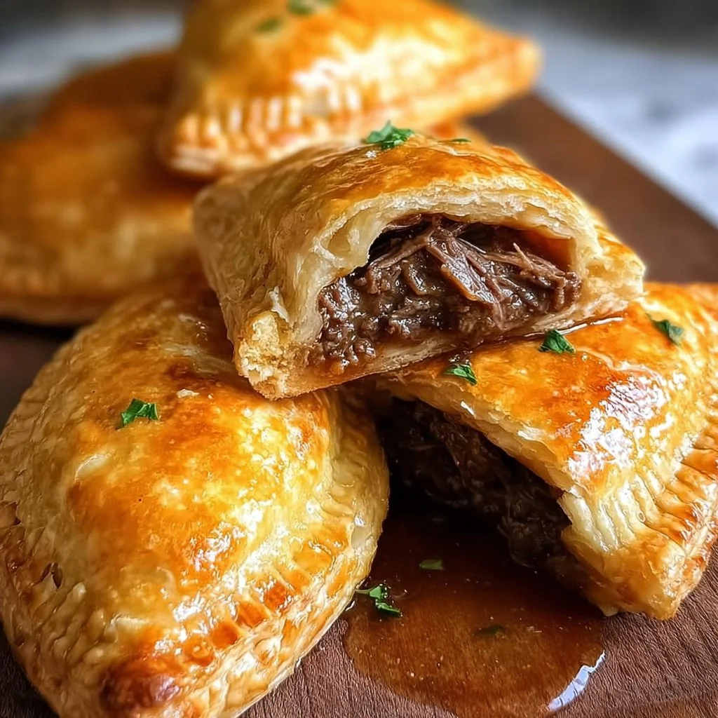 Crispy Irish Beef and Guinness Hand Pies