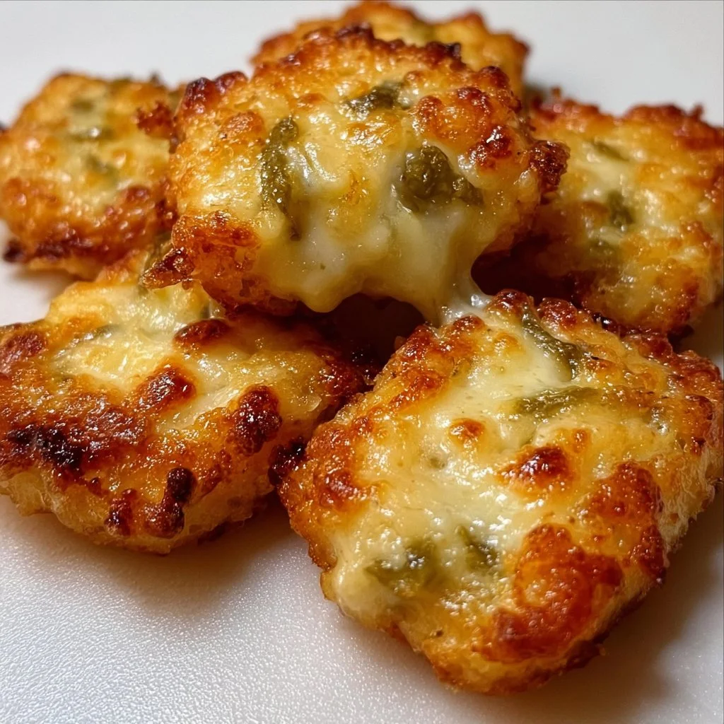 Crispy Pickle Cheese Bites