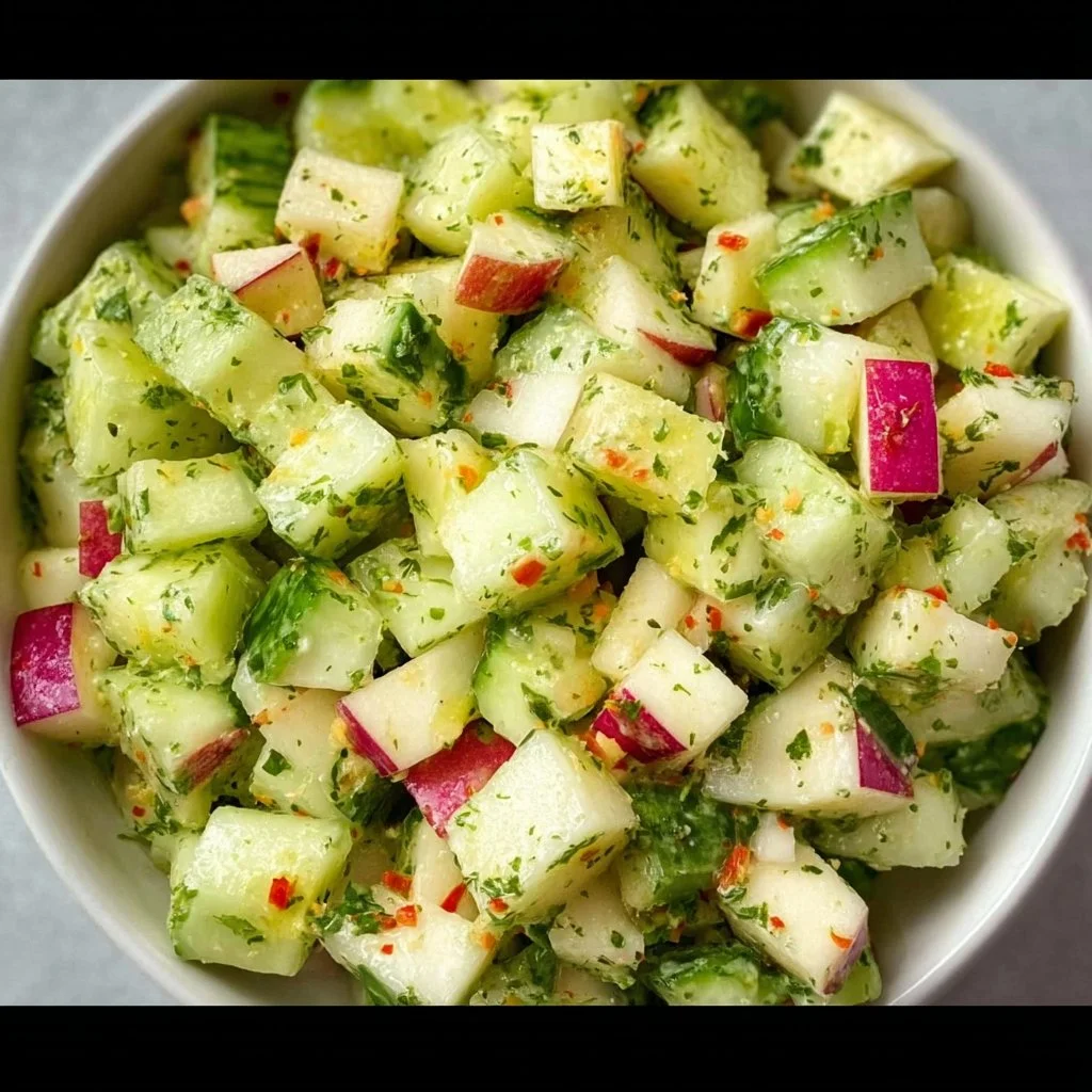Cucumber Apple Salad