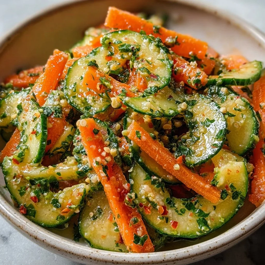 Cucumber Carrot Salad