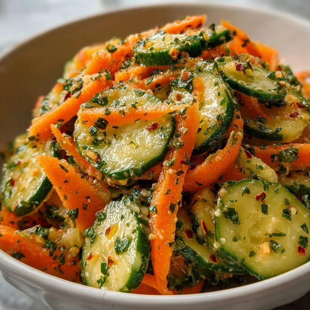Cucumber Carrot Salad