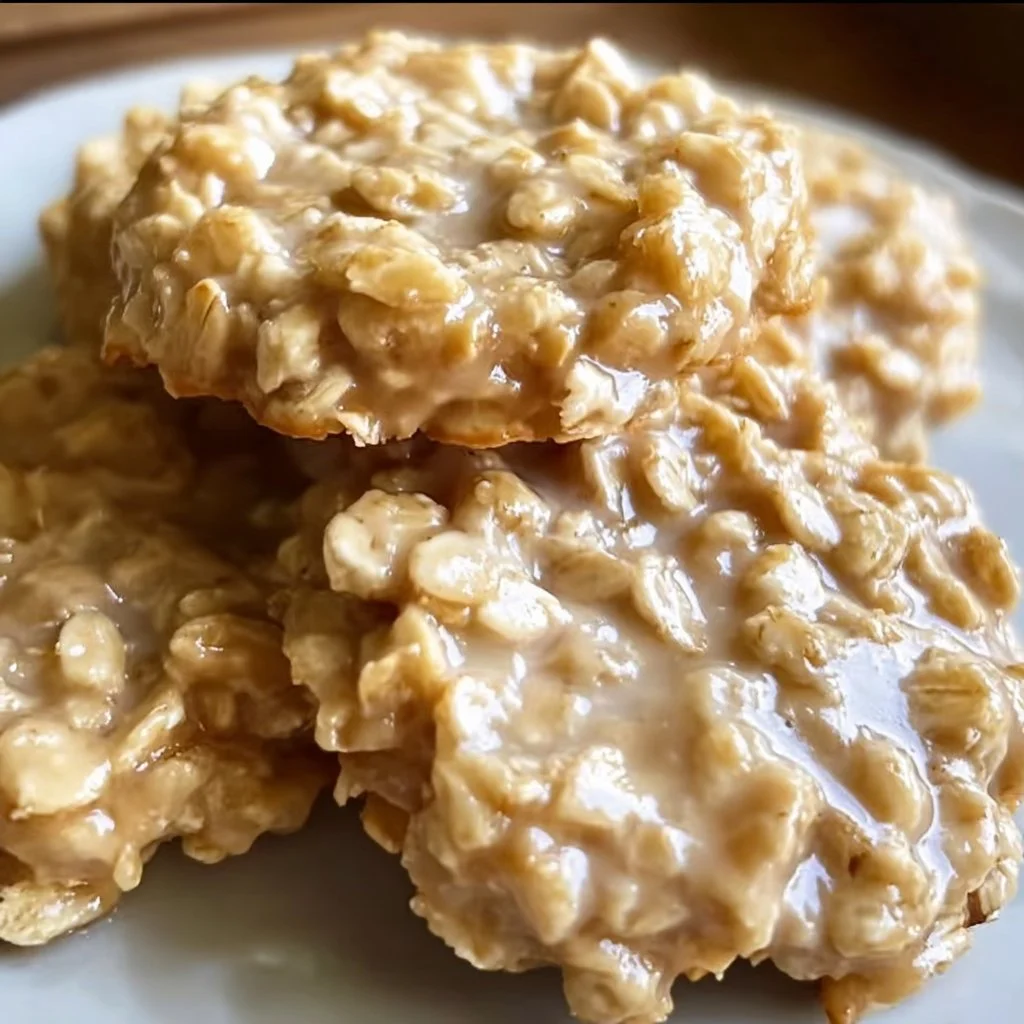 Easy Lemon Oatmeal No-Bake Cookies
