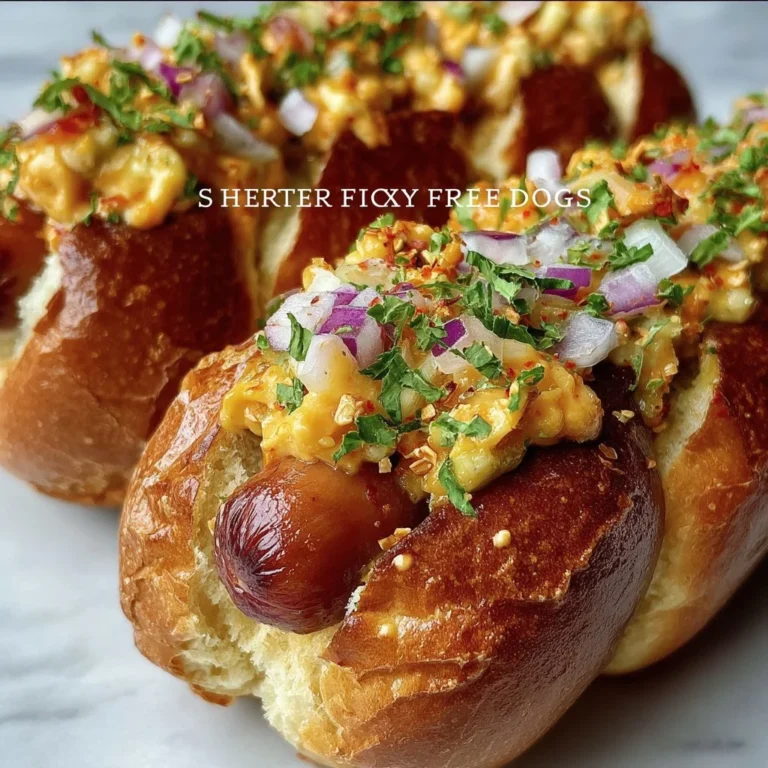 Flavorful Firecracker Hot Dogs served with condiments on a plate