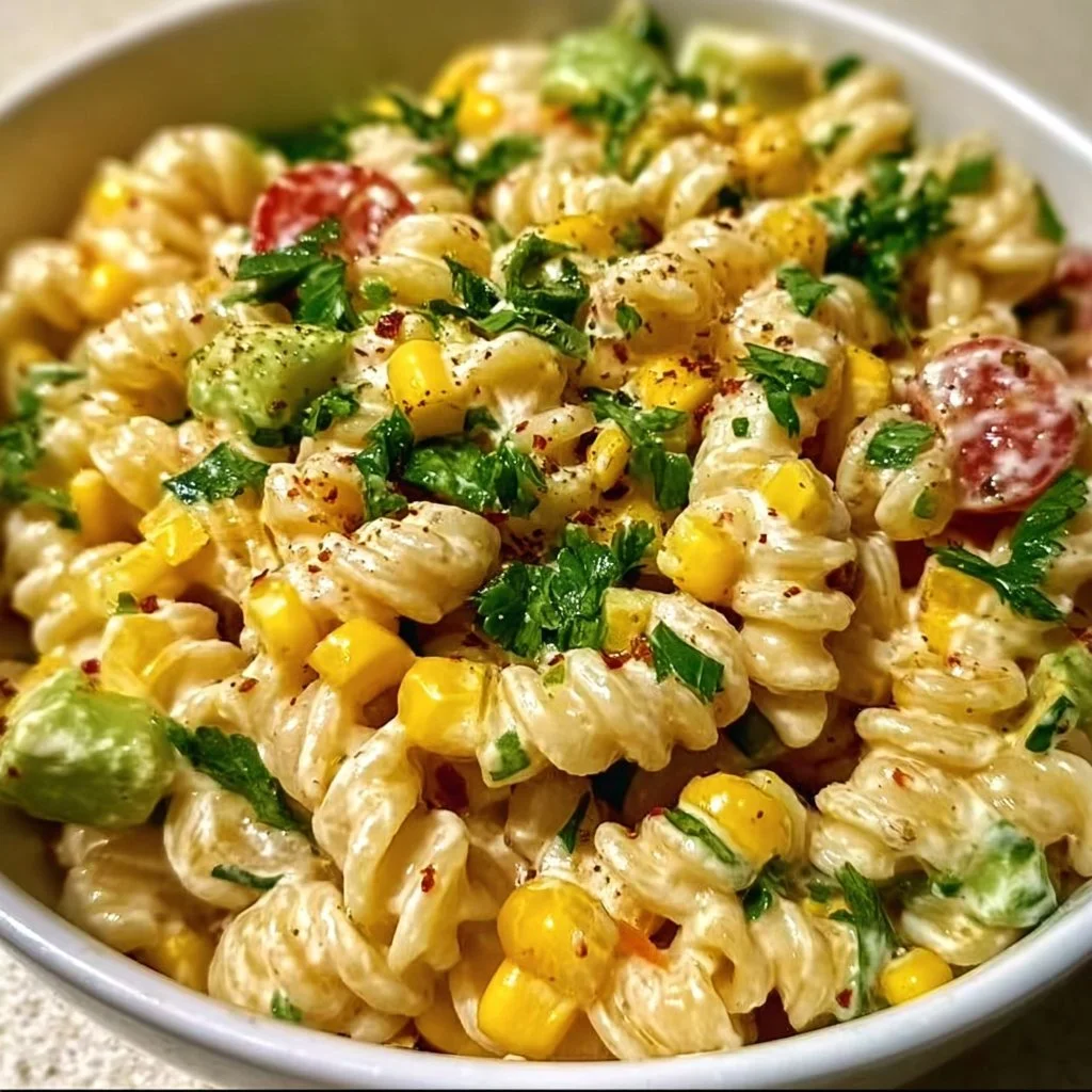 Mexican Street Corn Pasta Salad