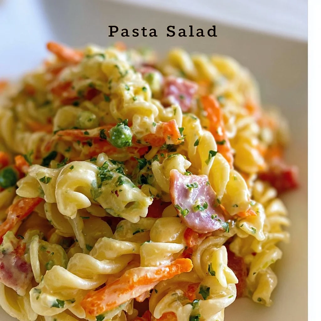 No Mayo Pasta Salad