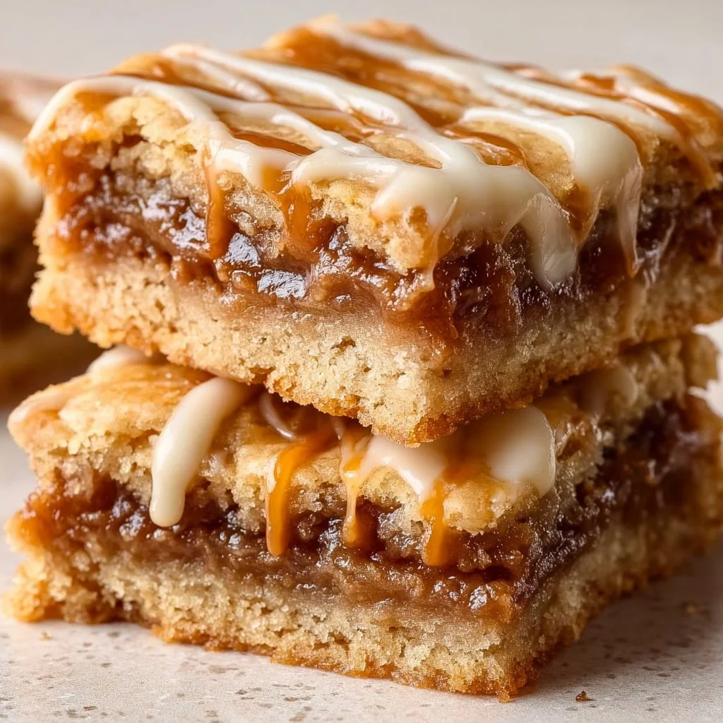 Salted Caramel Brown Sugar Pop Tart Cookie Bars