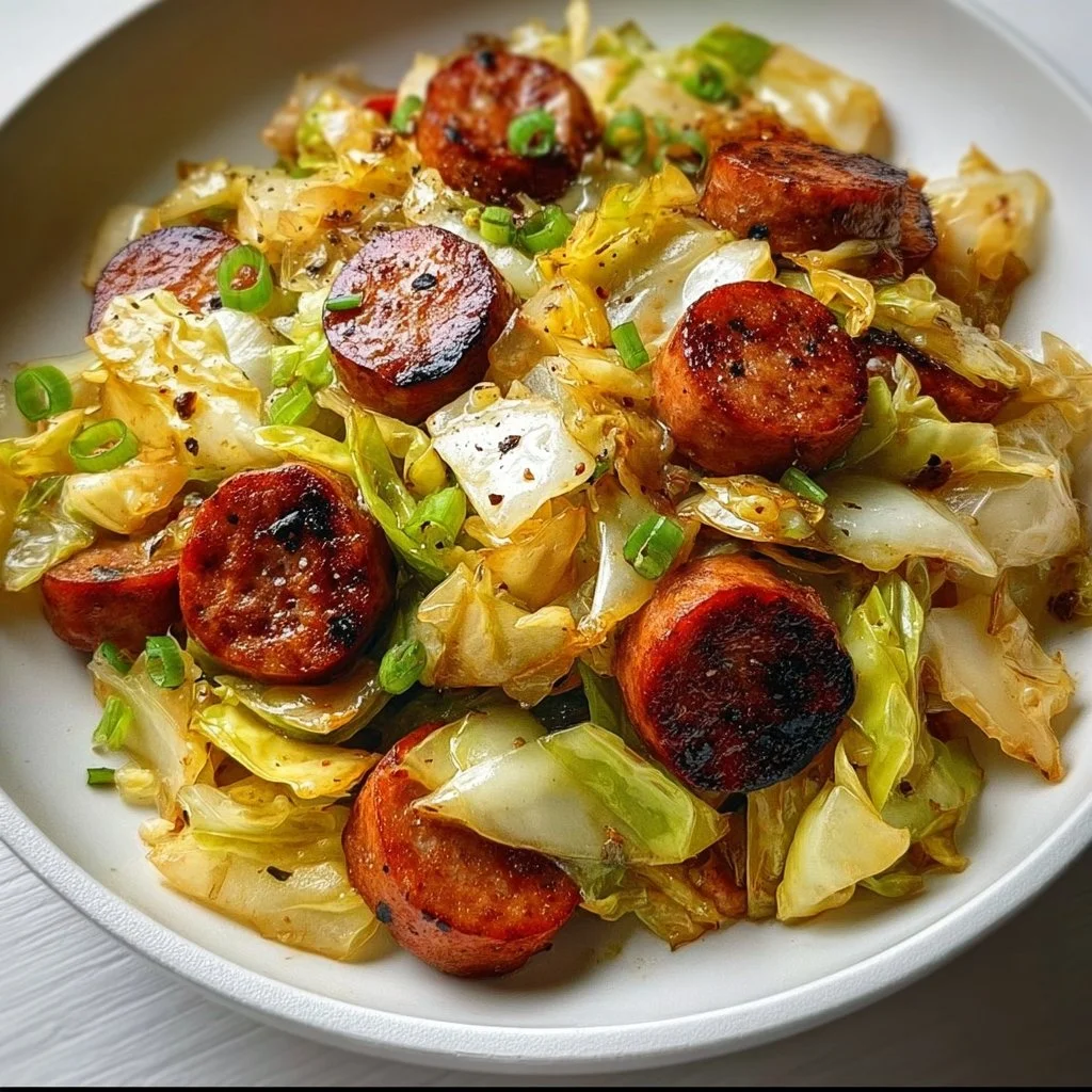 Sausage and Cabbage Stir Fry