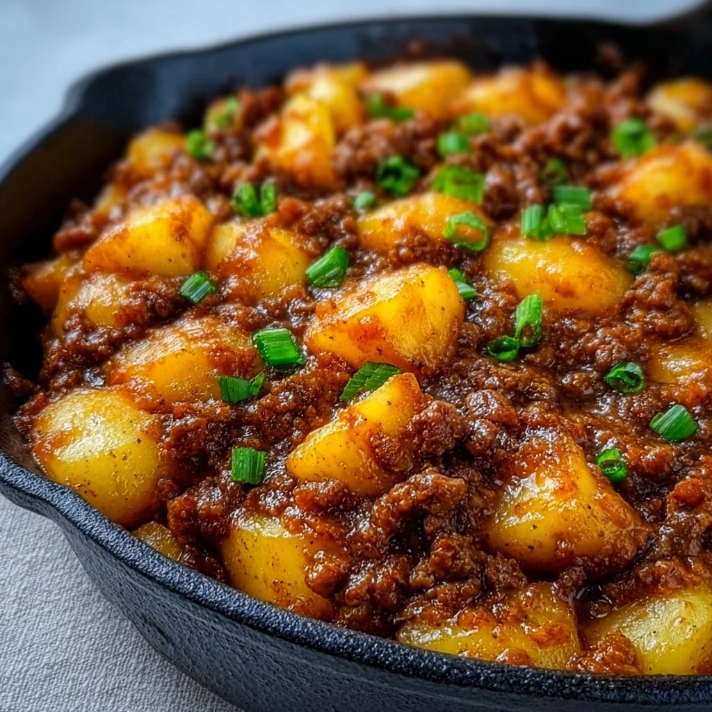 Sloppy Joe Potato Skillet